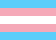 mini transgender flag