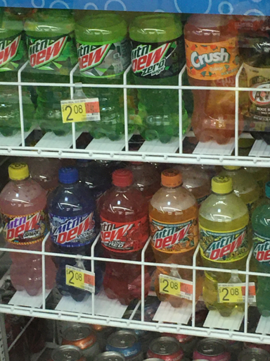 a rainbow of yummy sodas. (Jun 6, 2022)