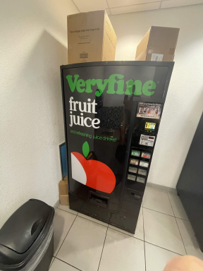 A <i>Very Fine</i> vending machine.